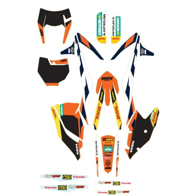 GRAPHIC KIT FACTORY ENDURO