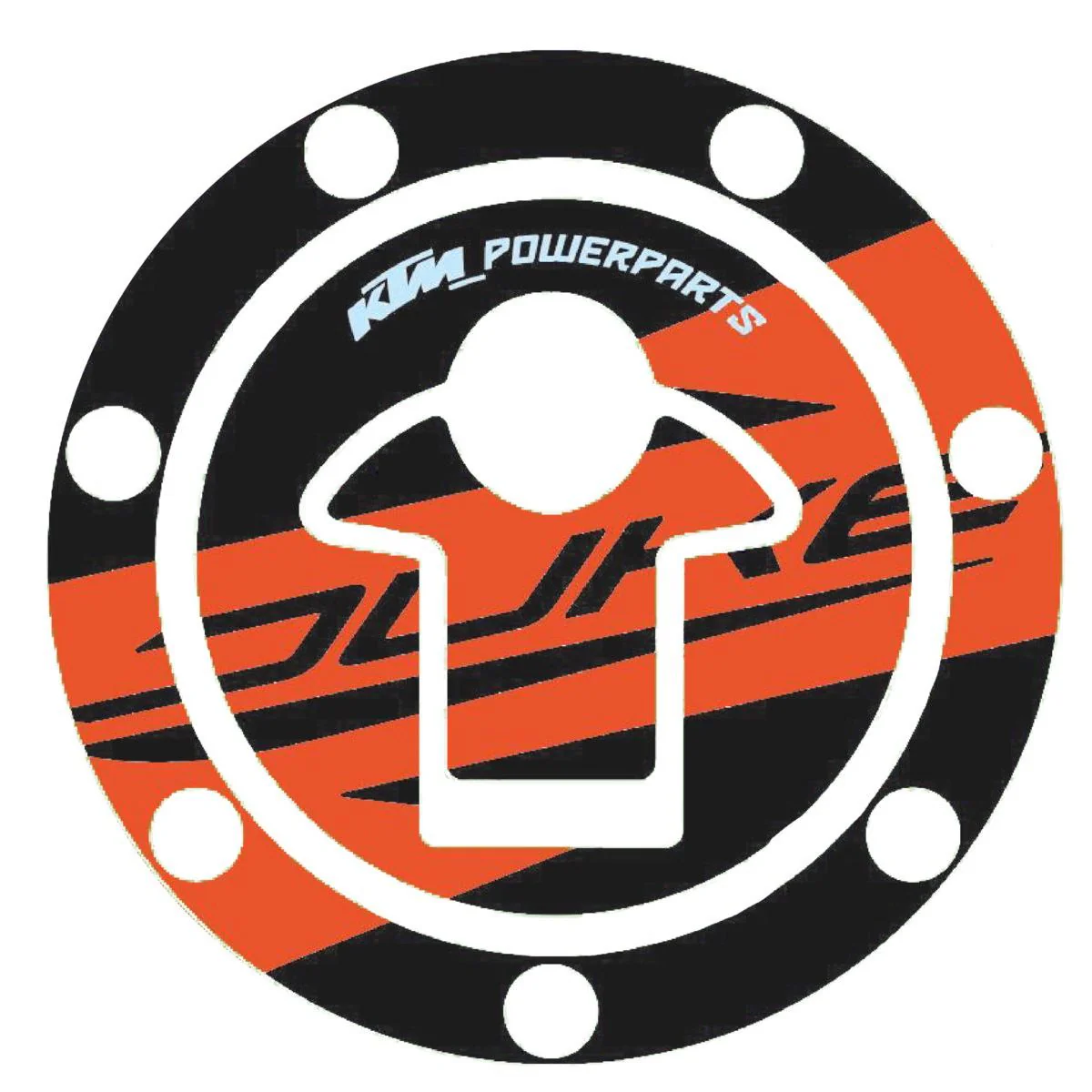FUEL TANK CAP STICKER