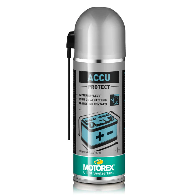 Motorex Accu Protect Spray (Battery Terminals and Cables) 2 Nozzles 200ml