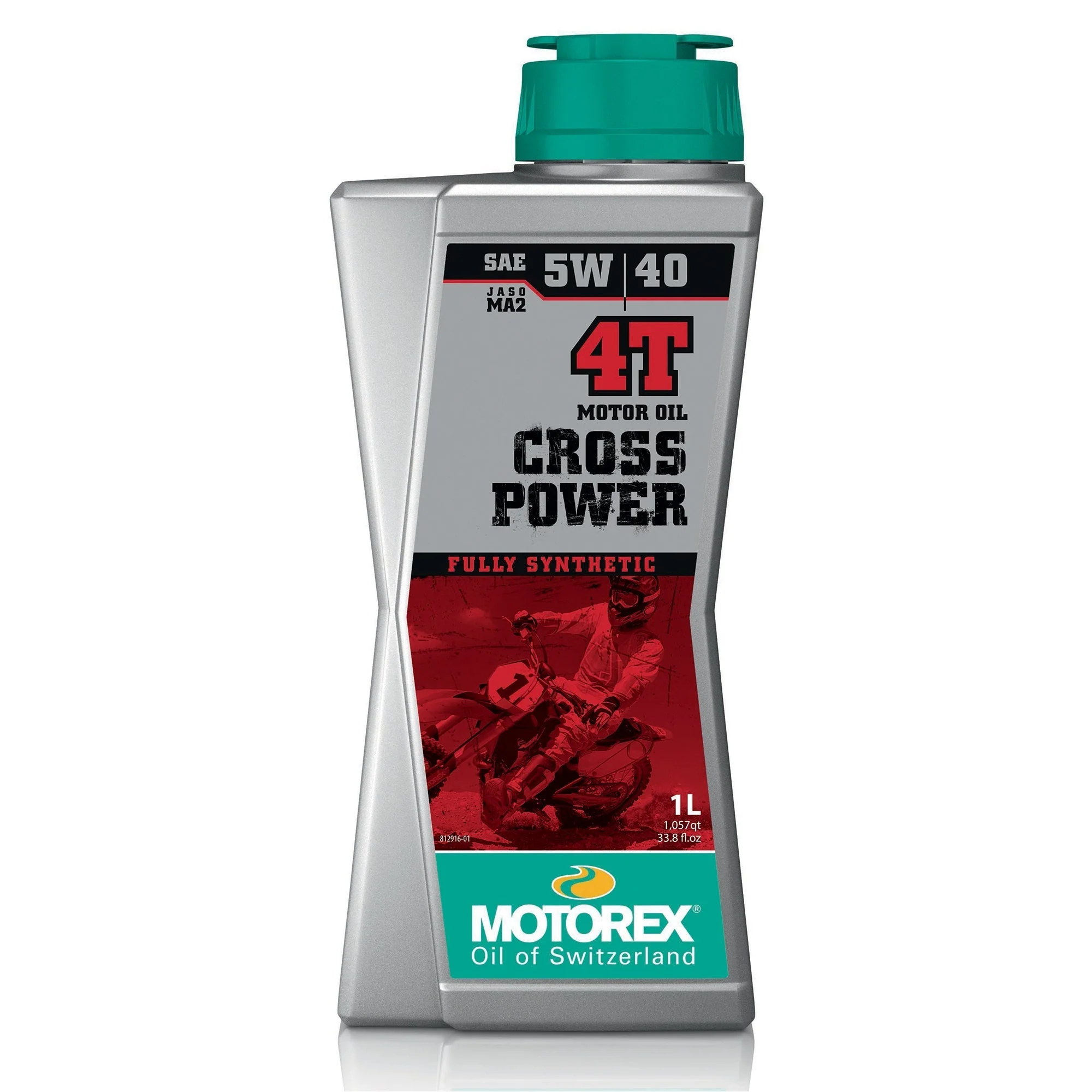 Motorex Crosspower 4T Fully Synthetic Pro Performance JASO MA2 5w/40 1L