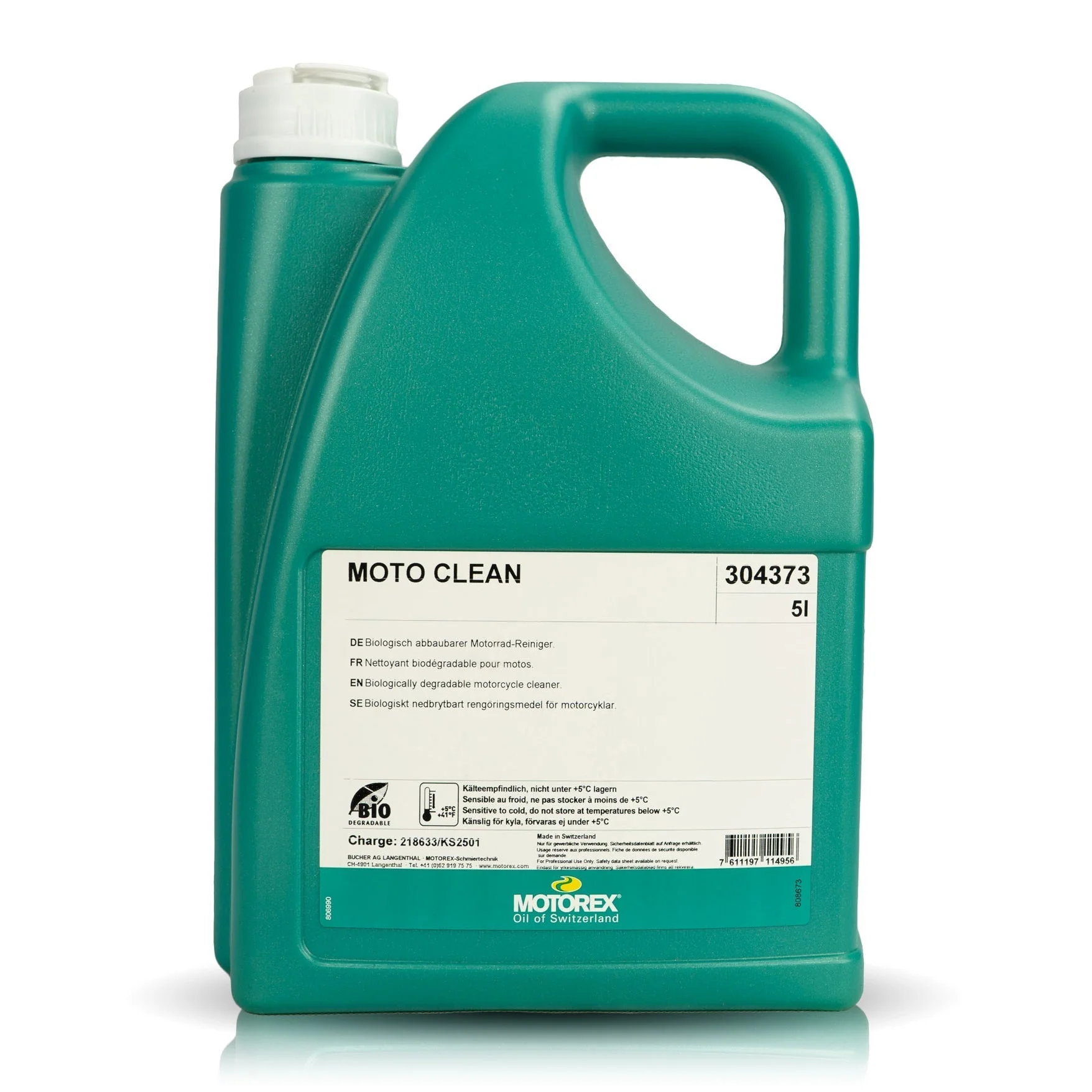 Motorex Motoclean Bio Concentrate (Dilute 1:3) (20L Fluid) 5L