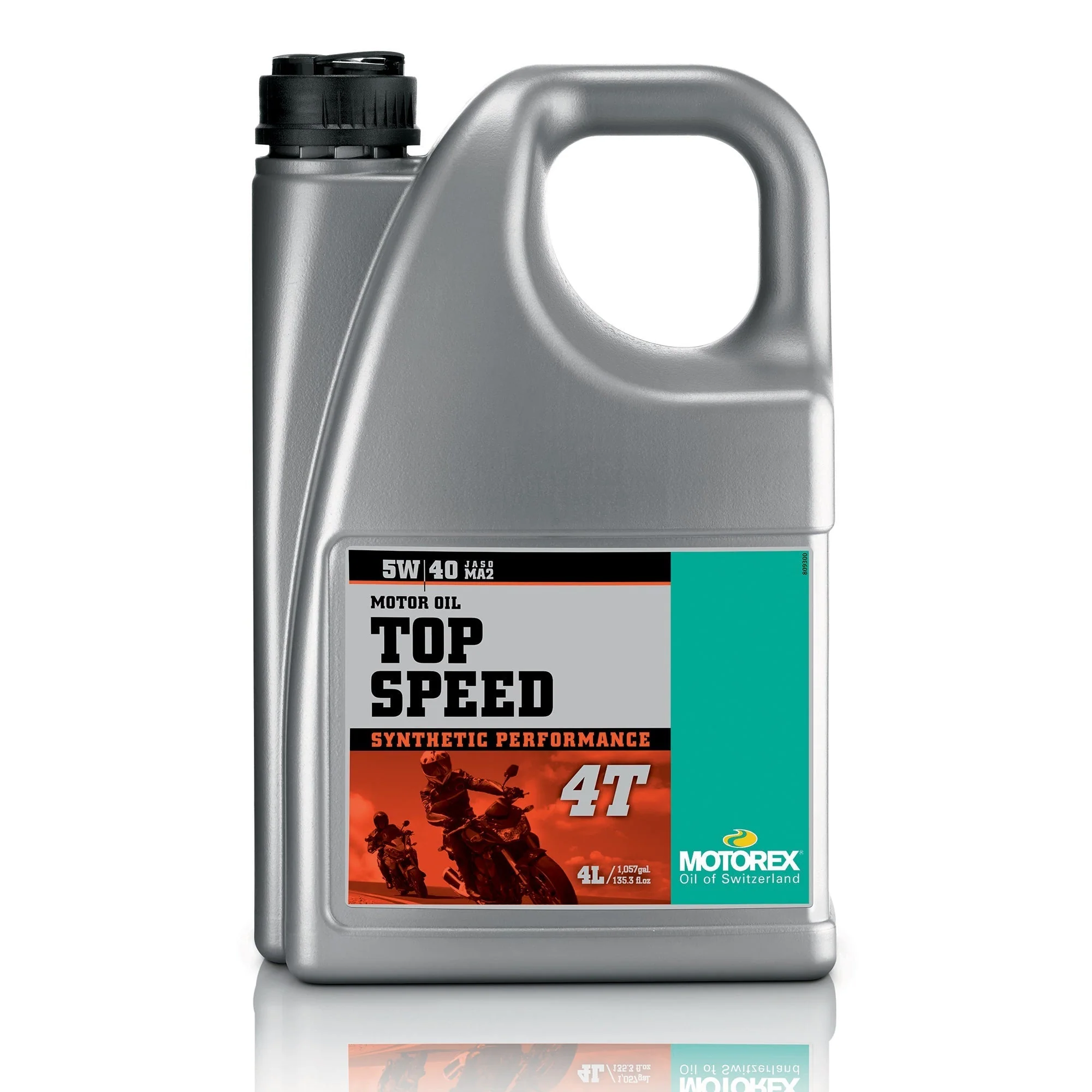 Motorex Top Speed 4T Synthetic High Performance JASO MA2 5w/40 4L